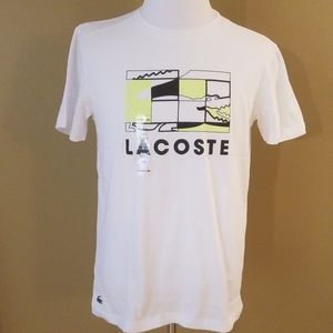 Lacoste Tee Size 5 White